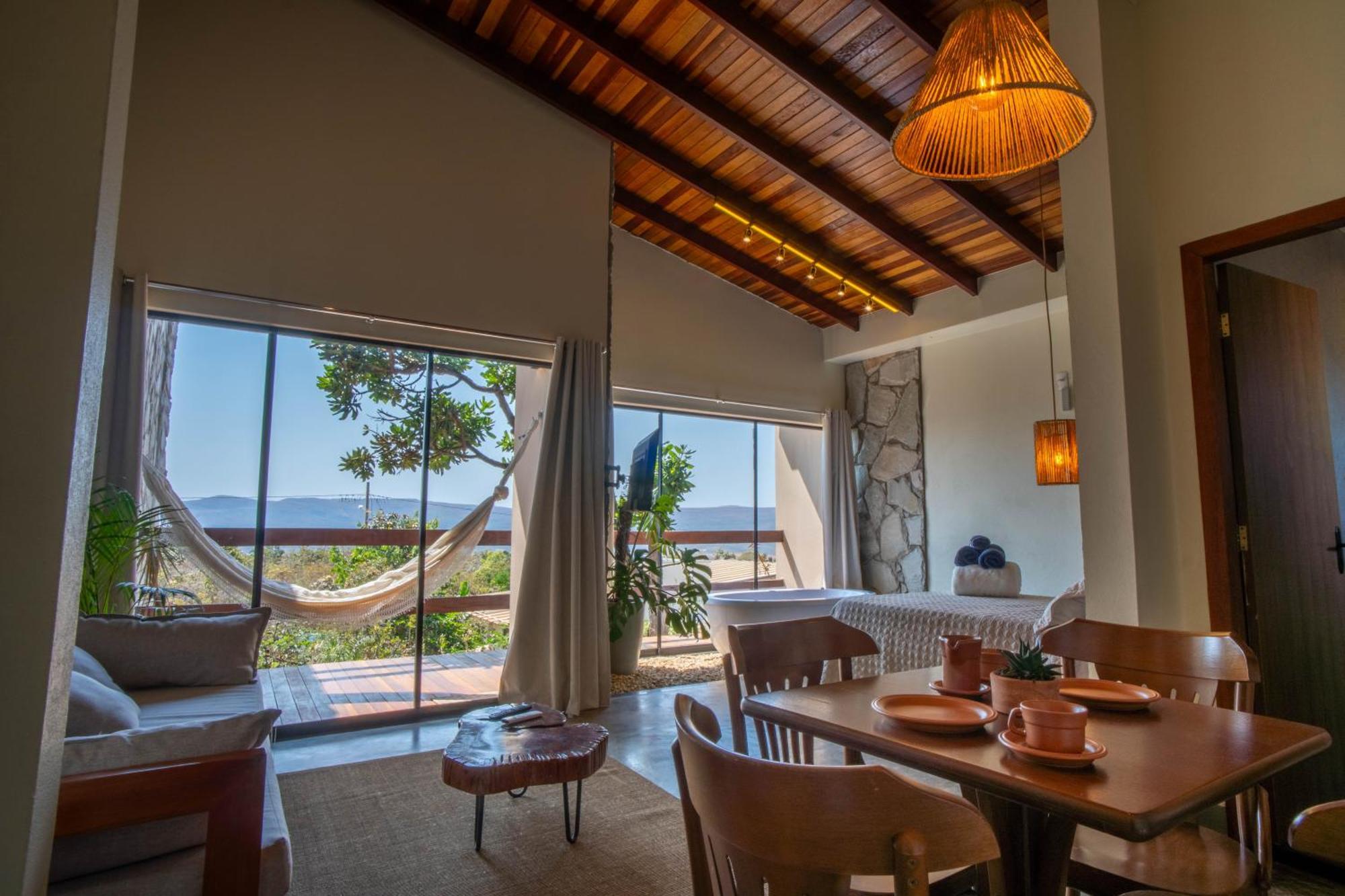 Lofts Lobo Guara Villa Alto Paraíso de Goiás Buitenkant foto