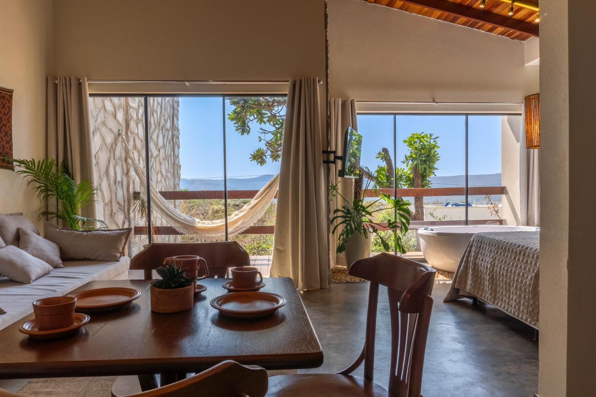 Lofts Lobo Guara Villa Alto Paraíso de Goiás Buitenkant foto