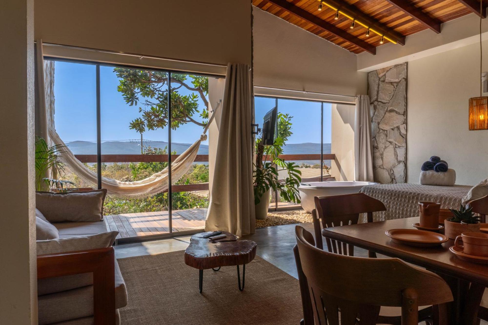 Lofts Lobo Guara Villa Alto Paraíso de Goiás Buitenkant foto