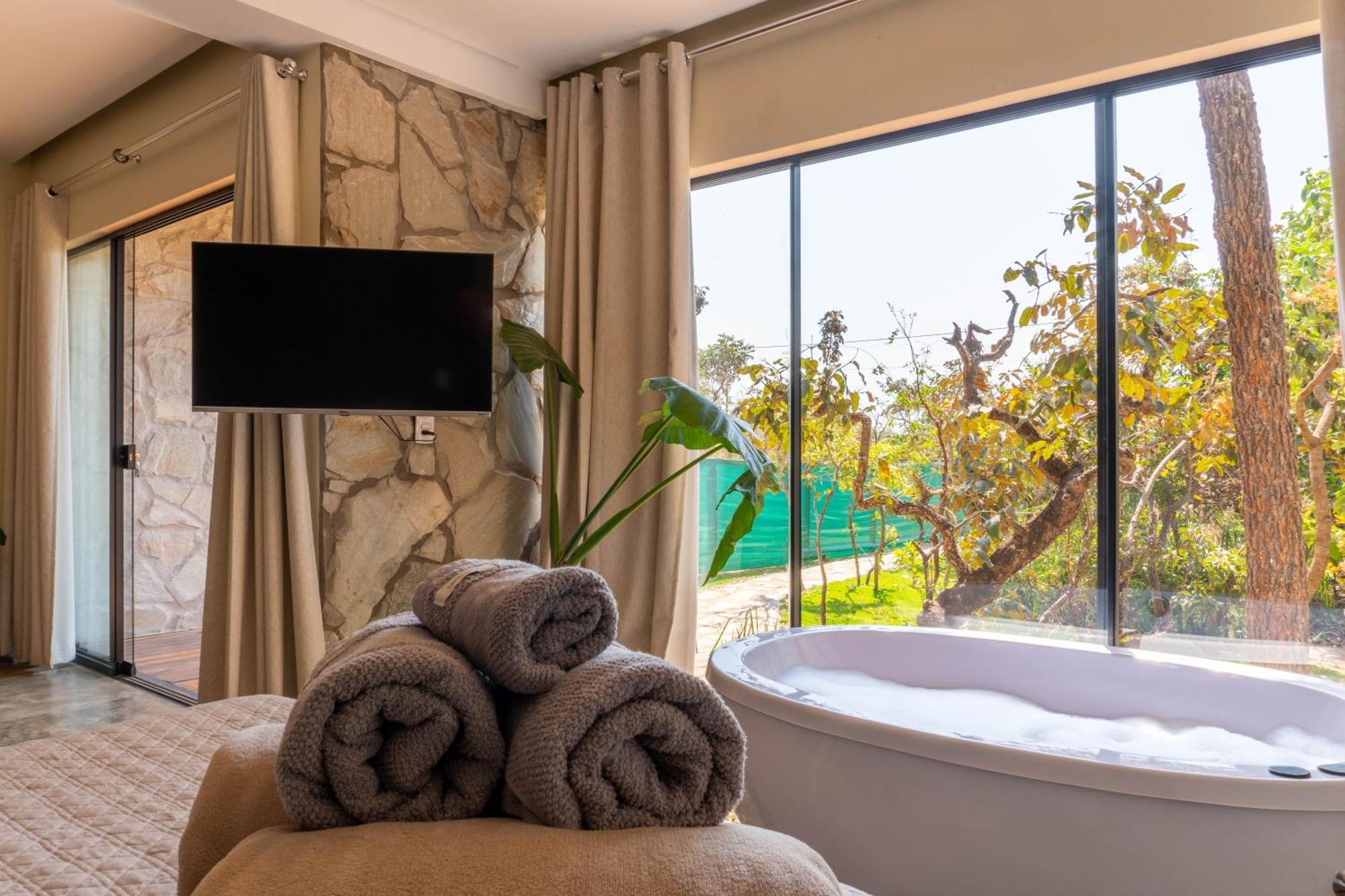 Lofts Lobo Guara Villa Alto Paraíso de Goiás Buitenkant foto