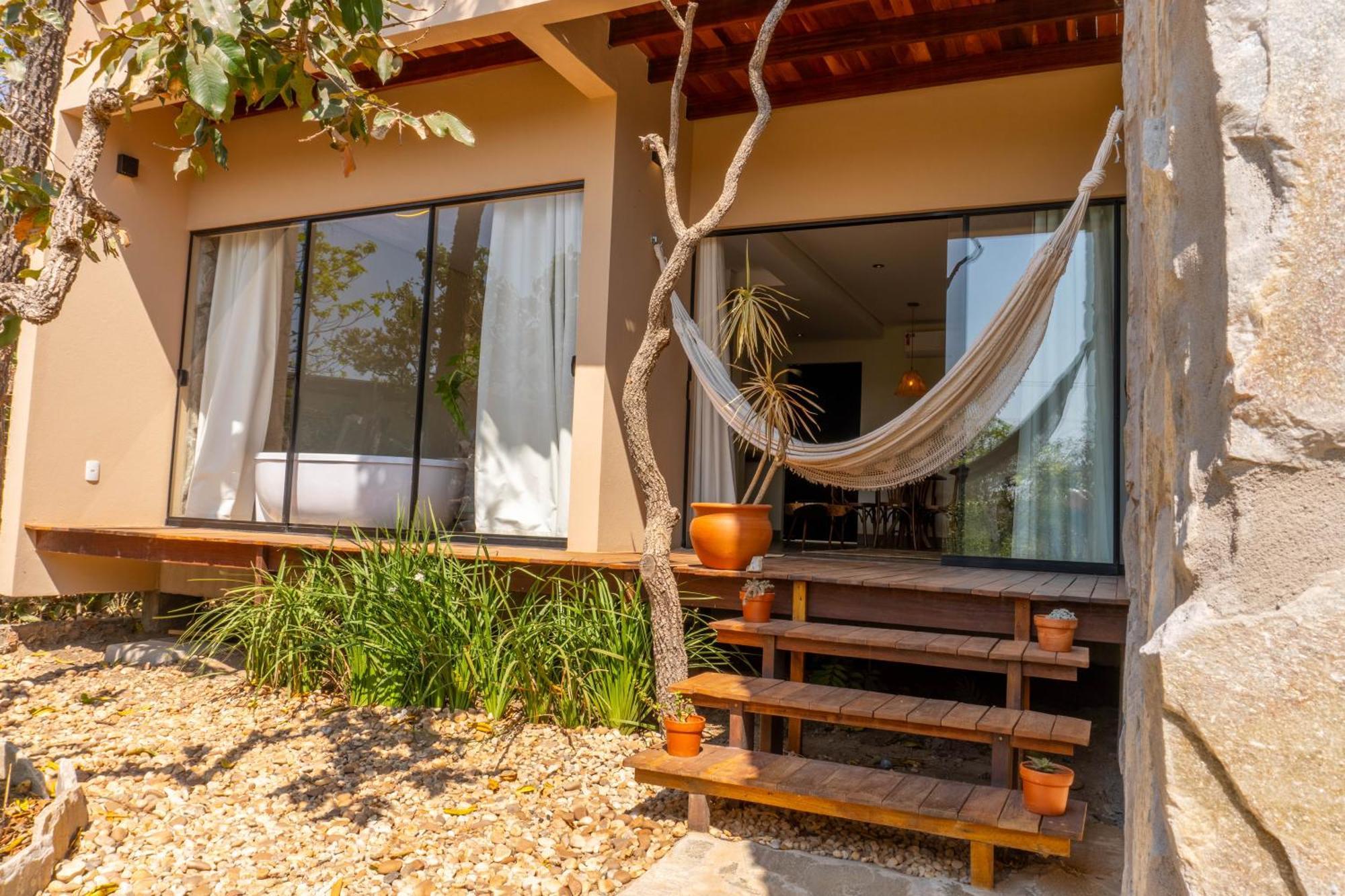 Lofts Lobo Guara Villa Alto Paraíso de Goiás Buitenkant foto