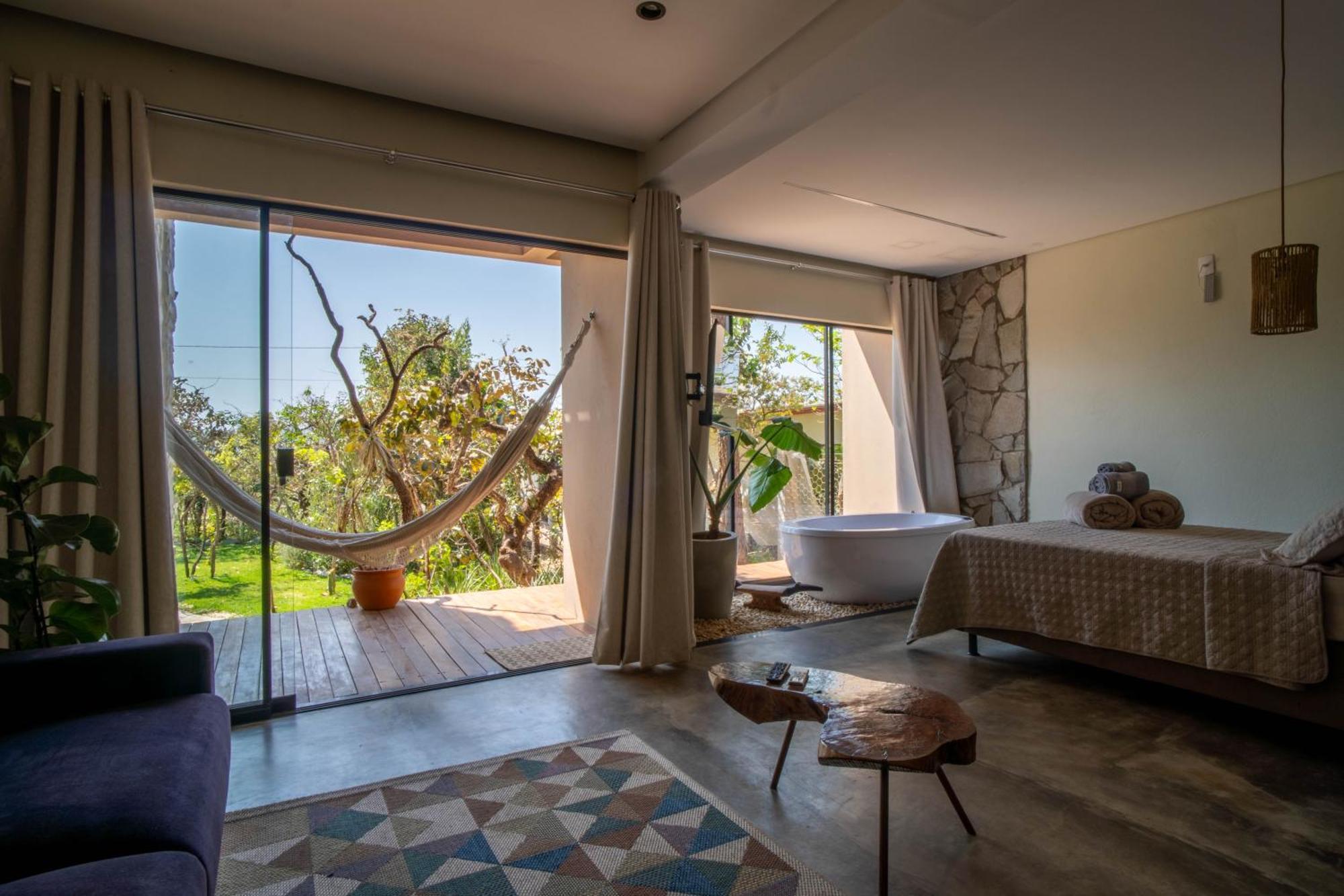 Lofts Lobo Guara Villa Alto Paraíso de Goiás Buitenkant foto